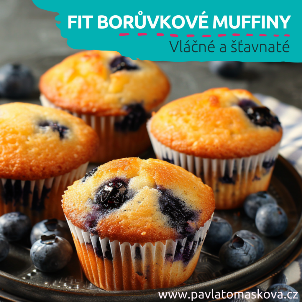 Borůvkové muffiny